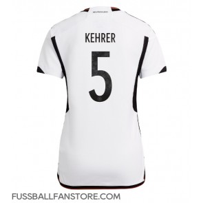 Deutschland Thilo Kehrer #5 Replik Heimtrikot Damen WM 2022 Kurzarm
